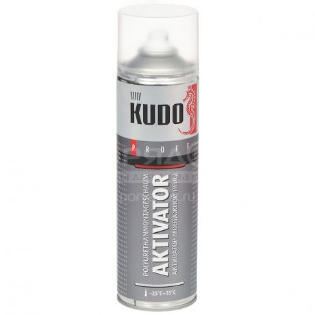 Очиститель от монтажной пены Kudo KUPP06ACT, 0.65 л