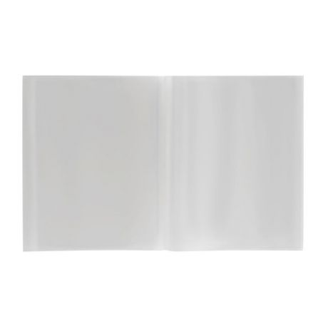 Упаковка обложек SILWERHOF 382163, для тетради/дневника, набор 10штшт, ПП, 50мкм, гладкая, прозрачная, 210x345мммм 10 шт./кор.