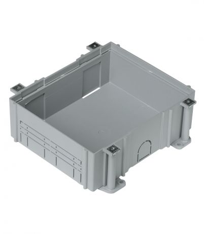 Коробка монтажная для люков SF2х0 в бетонную стяжку Simon Connect G22 серая IP4X
