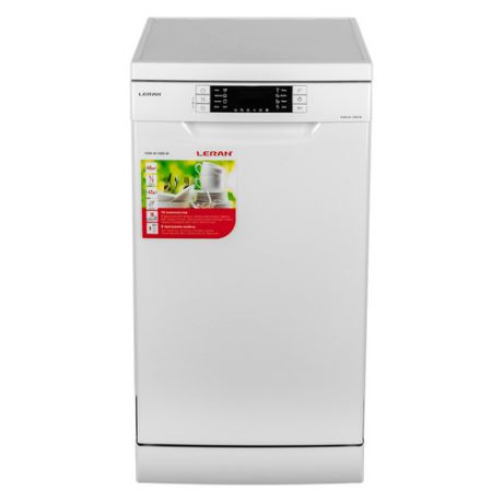 Посудомоечная машина LERAN FDW 44-1085 W, узкая, белая