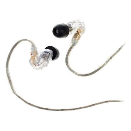 Наушники SHURE SE215-CL-EFS, 3.5 мм, вкладыши, прозрачный [a083166]