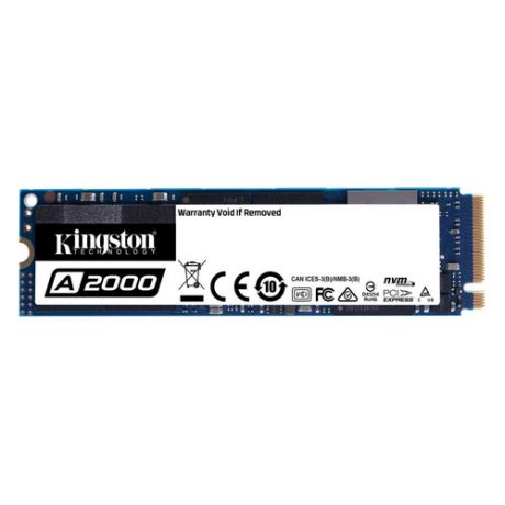 SSD накопитель KINGSTON A2000 SA2000M8/250G 250ГБ, M.2 2280, PCI-E x4, NVMe