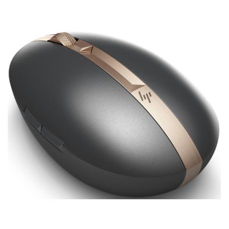 Мышь HP Spectre Rechargeable Mouse 700, лазерная, беспроводная, USB, темно-серый и золотистый [5vd59aa]