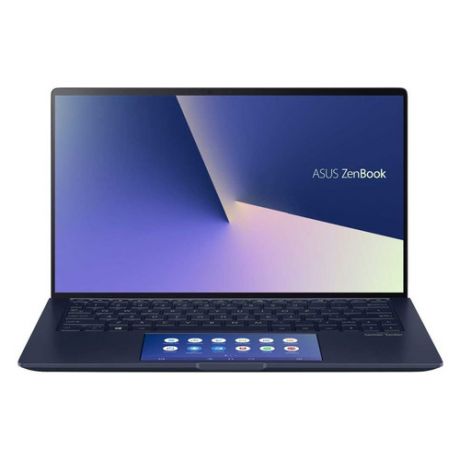 Ноутбук ASUS Zenbook UX334FLC-A3205R, 13.3", IPS, Intel Core i7 10510U 1.8ГГц, 16ГБ, 1ТБ SSD, NVIDIA GeForce MX250 - 2048 Мб, Windows 10 Professional, 90NB0MW1-M06490, синий