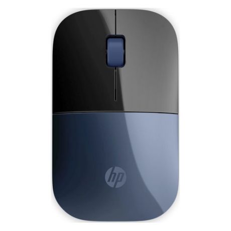 Мышь HP Lumierre Z3700, оптическая, беспроводная, USB, синий и черный [7uh88aa]