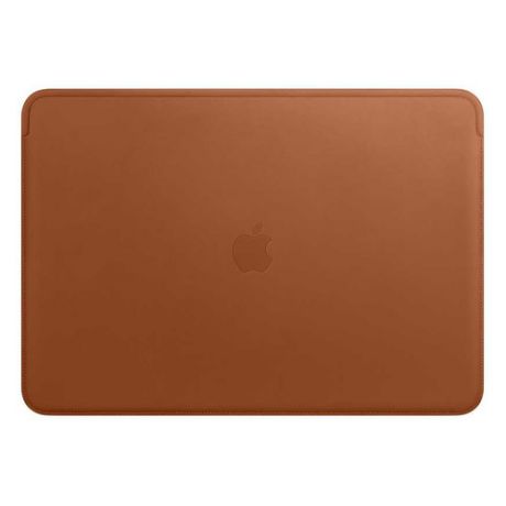 Чехол для ноутбука 15" APPLE Leather Sleeve, коричневый, MacBook Pro 15 [mrqv2zm/a]