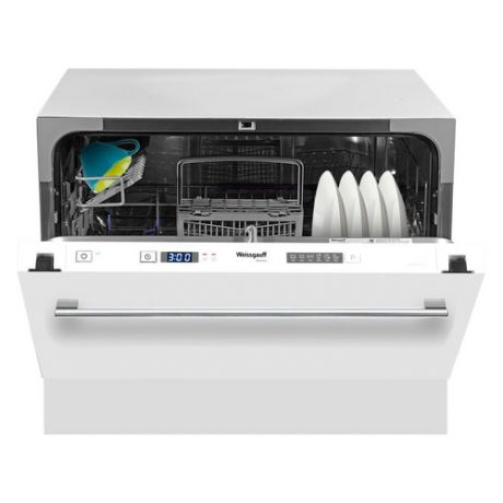 Посудомоечная машина компактная WEISSGAUFF BDW 4106 D, белый