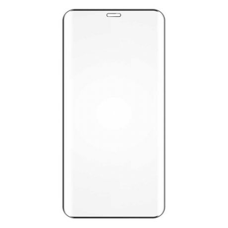 Защитное стекло для экрана BORASCO для Apple iPhone 12, антиблик, 3D, 1 шт, черный [39177]