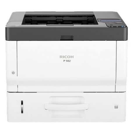 Принтер лазерный RICOH P 502 светодиодный, цвет: серый [418495]