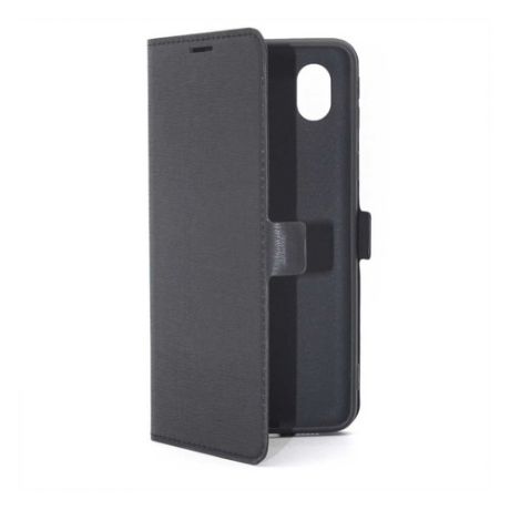 Чехол (флип-кейс) BORASCO Book case, для Samsung Galaxy A01 Core, черный [39210]