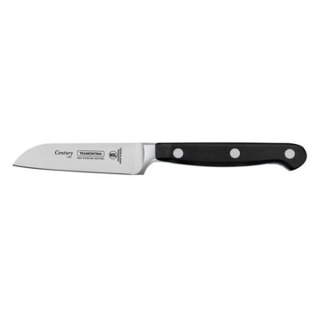 Нож кухонный Tramontina Century (24000/103) стальной для овощей лезв.76.2мм прямая заточка серебрист