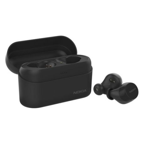 Наушники с микрофоном NOKIA True Wireless Earbuds BH-605, Bluetooth, вкладыши, черный [8p00000093]