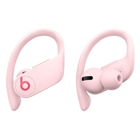 Наушники с микрофоном BEATS Powerbeats Pro, Bluetooth, вкладыши, розовый [mxy72ee/a]