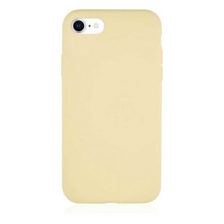 Чехол (клип-кейс) VLP Soft touch, для Apple iPhone 7/8/SE 2020, желтый [vlp-sc20-47yl]