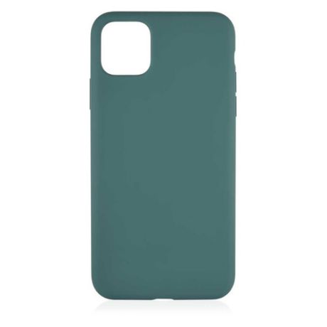 Чехол (клип-кейс) VLP Soft touch, для Apple iPhone 11 Pro Max, темно-зеленый [vlp-sc19-65dg]