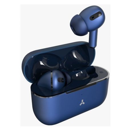 Наушники с микрофоном Accesstyle Indigo TWS, Bluetooth, вкладыши, синий [indigo tws blue]