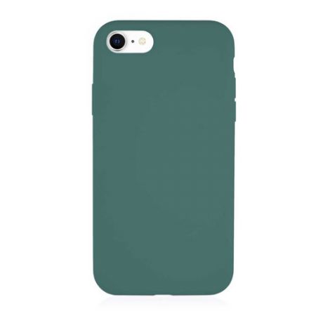 Чехол (клип-кейс) VLP Soft touch, для Apple iPhone 7/8/SE 2020, темно-зеленый [vlp-sc20-47dg]