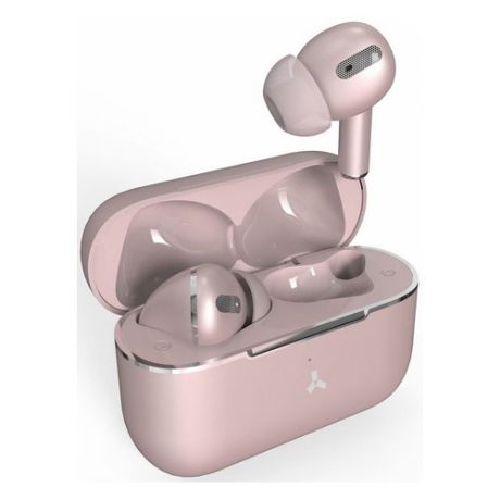 Наушники с микрофоном Accesstyle Indigo TWS, Bluetooth, вкладыши, розовый [indigo tws pink]