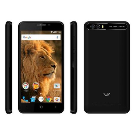 Смартфон VERTEX Impress Lion 3G Dual Cam 8Gb, черный