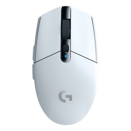 Мышь LOGITECH G305, игровая, оптическая, беспроводная, USB, белый [910-005291]