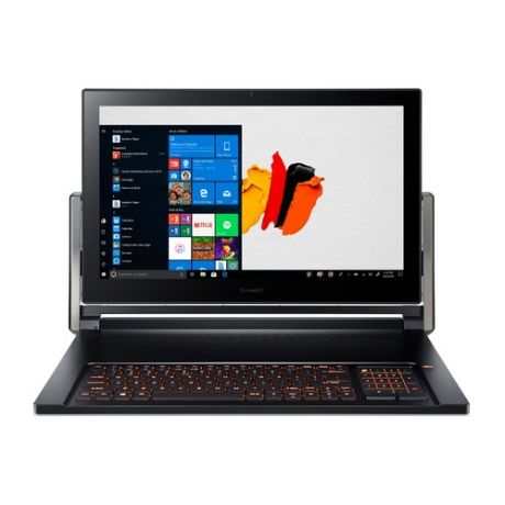 Ноутбук-трансформер ACER ConceptD 9 Pro CN917-71P-98EN, 17.3", IPS, Intel Core i9 9980HK 2.4ГГц, 32ГБ, 1ТБ + 1ТБ SSD, nVidia Quadro RTX 5000 - 16384 Мб, Windows 10 Professional, NX.C4SER.001, черный