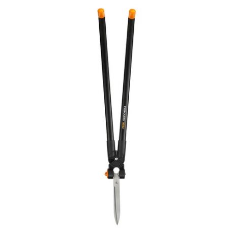 Ножницы для травы и живой изгороди Fiskars GS53 черный/оранжевый (113710)