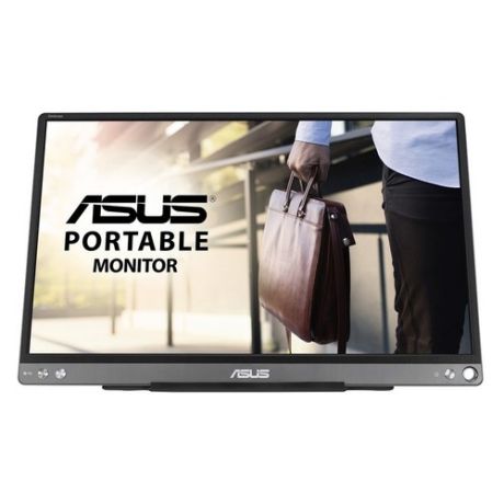 Монитор ASUS Portable MB16ACE 15.6", темно-серый [90lm0381-b04170]