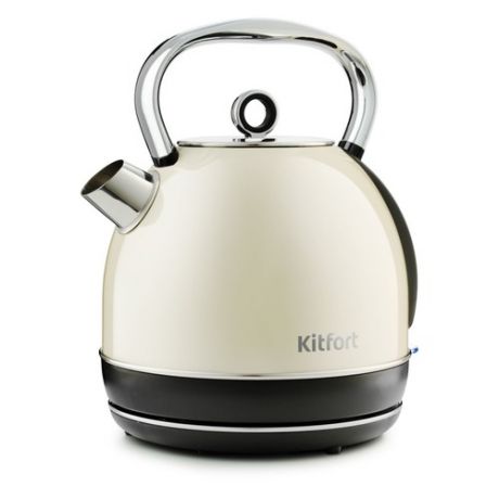 Чайник электрический KITFORT KT-699, 2200Вт, серебристый
