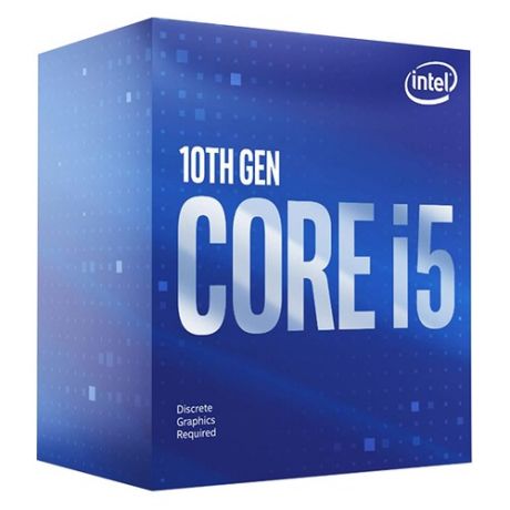 Процессор INTEL Core i5 10400F, LGA 1200, BOX [bx8070110400f s rh3d]
