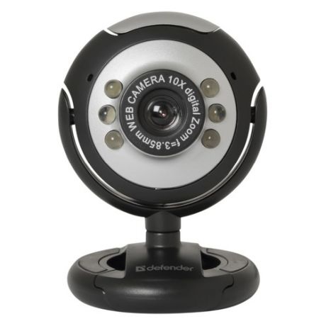 Web-камера DEFENDER C-110, черный и серый [63110]