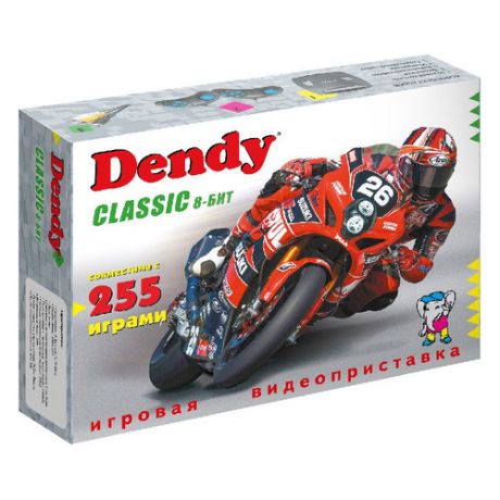Игровая консоль DENDY Classic 8bit, черный