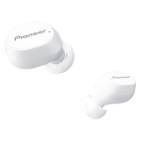 Наушники с микрофоном PIONEER SE-C5TW-W, Bluetooth, вкладыши, белый