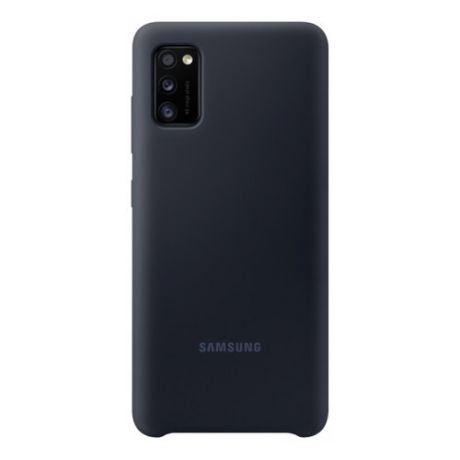 Чехол (клип-кейс) SAMSUNG Silicone Cover, для Samsung Galaxy A41, черный [ef-pa415tbegru]