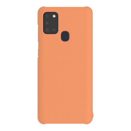 Чехол (клип-кейс) SAMSUNG WITS Premium Hard Case, для Samsung Galaxy A21s, оранжевый [gp-fpa217wsaor]