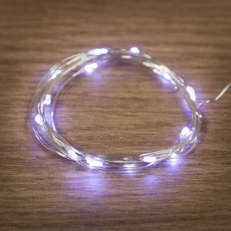 Гирлянда светодиодная Neon-Night Роса 20 LED свечение белое 2 м (303-005)