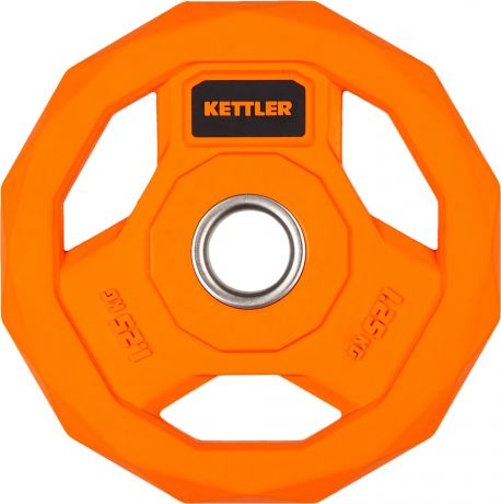Kettler Блин стальной обрезиненный Kettler 1,25 кг, 2020-21