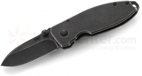 Складной нож Lucas Burnley Design Squid™, Blackwashed Blade, Stainless Steel Handle