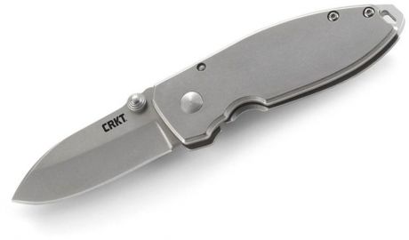 Складной нож Lucas Burnley Design Squid™, Stonewashed Blade, Stainless Steel Handle