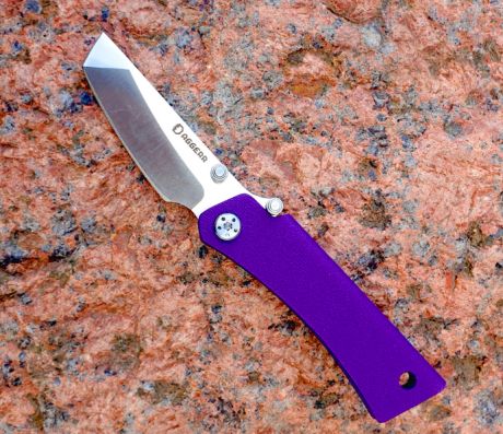 Складной нож Daggerr Friction Tanto Purple, сталь D2