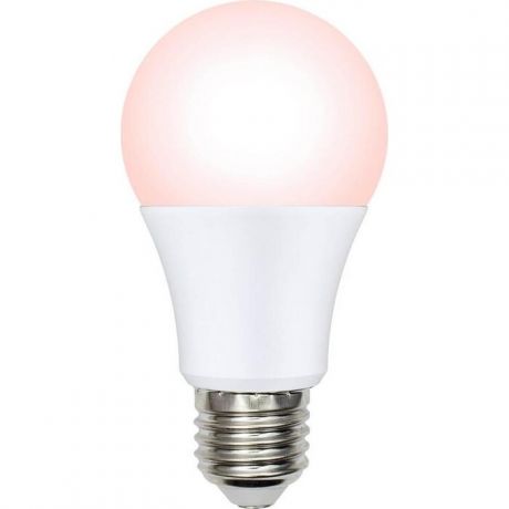 Лампа светодиодная диммируемая Uniel LED-A60-9W/SCEP/E27/FR/DIM IP65 PLO65WH