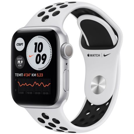 Смарт-часы Watch Series 6 GPS 44mm Aluminum Case with Nike Sport Band