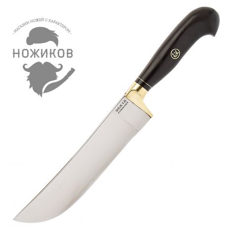 Нож Узбекский, сталь 95х18, граб