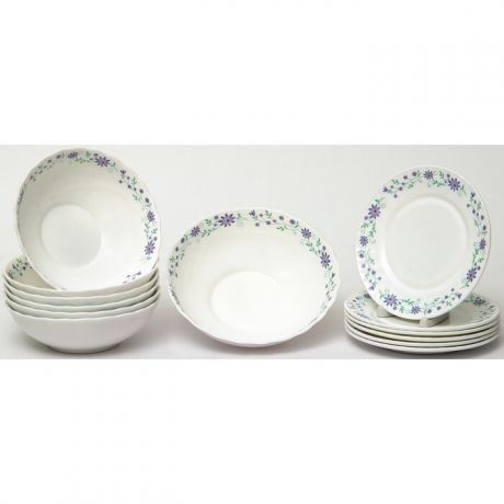 Набор столовой посуды 13 предметов OLAFF Констанция (130-21116)