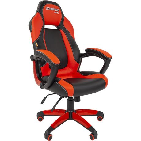 Компьютерное кресло Chairman game 20 чёрный/красный