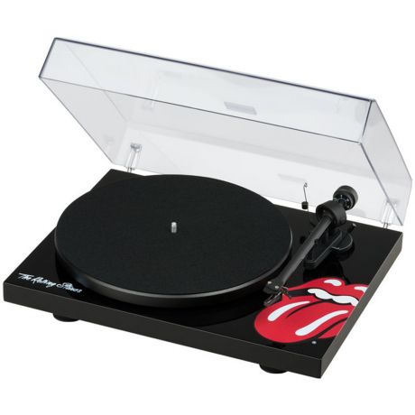 Проигрыватель виниловых пластинок Pro-Ject Debut III Rolling Stones Black OM 10