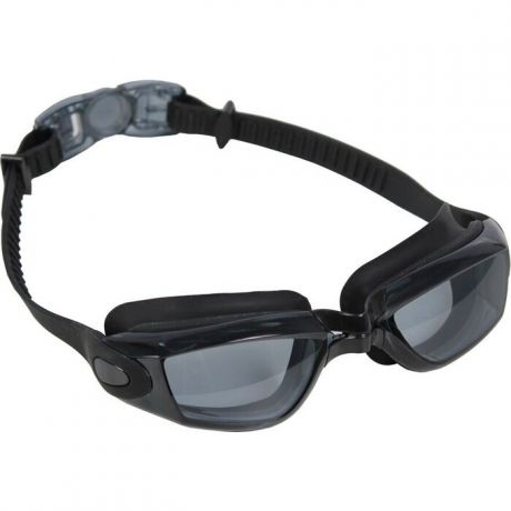 Очки для плавания Bradex SF 0388 серия "Комфорт+", черные, цвет линзы - прозрачный