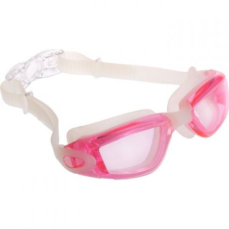 Очки для плавания Bradex SF 0391 серия "Комфорт+", розовые, цвет линзы - прозрачный