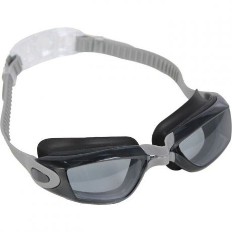 Очки для плавания Bradex SF 0389 серия "Комфорт+", серые, цвет линзы - серый