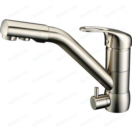 Смеситель для кухни ZorG Clean Water под фильтр, никель (ZR 400 KF-12 Nickel)