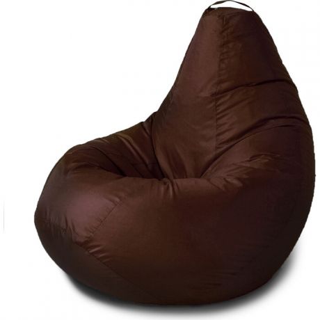 Кресло бескаркасное Mypuff Груша шоколад размер комфорт оксфорд bbb_022